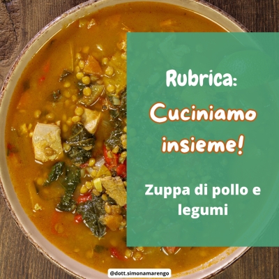 ZUPPA DI POLLO E LEGUMI