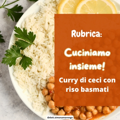 CURRY DI CECI E RISO BASMATI