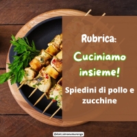 SPIEDINI DI POLLO E ZUCCHINE