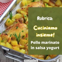 POLLO MARINATO IN SALSA YOGURT