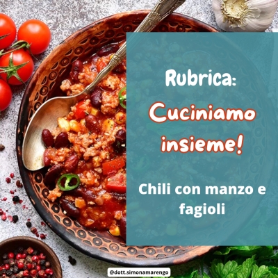 CHILI CON MANZO E LEGUMI